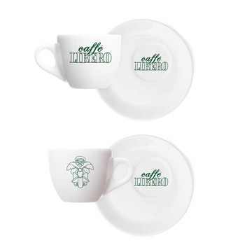 Libero Espresso Cup and Saucer Bundle